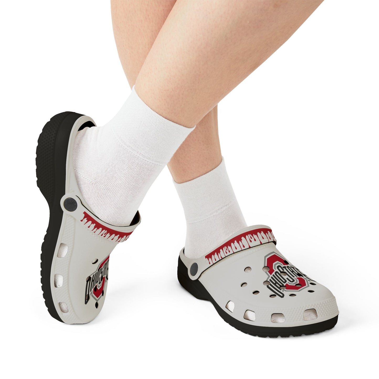 College White Drippy Buckeyes