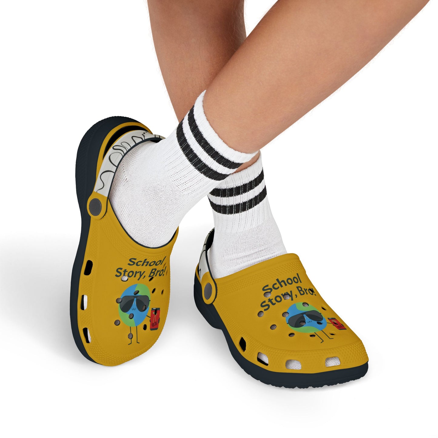 Kid's Yellow Drippy Slippys