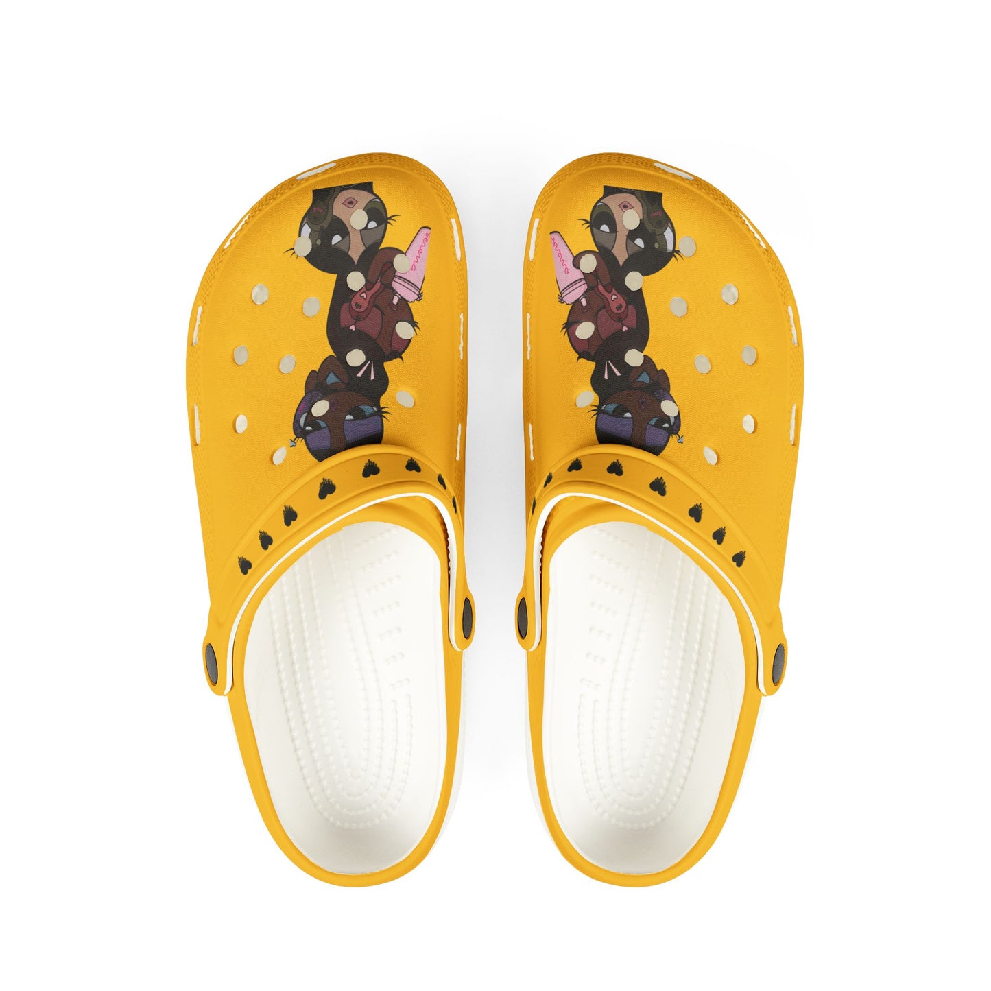 Yellow Drippy Puffs