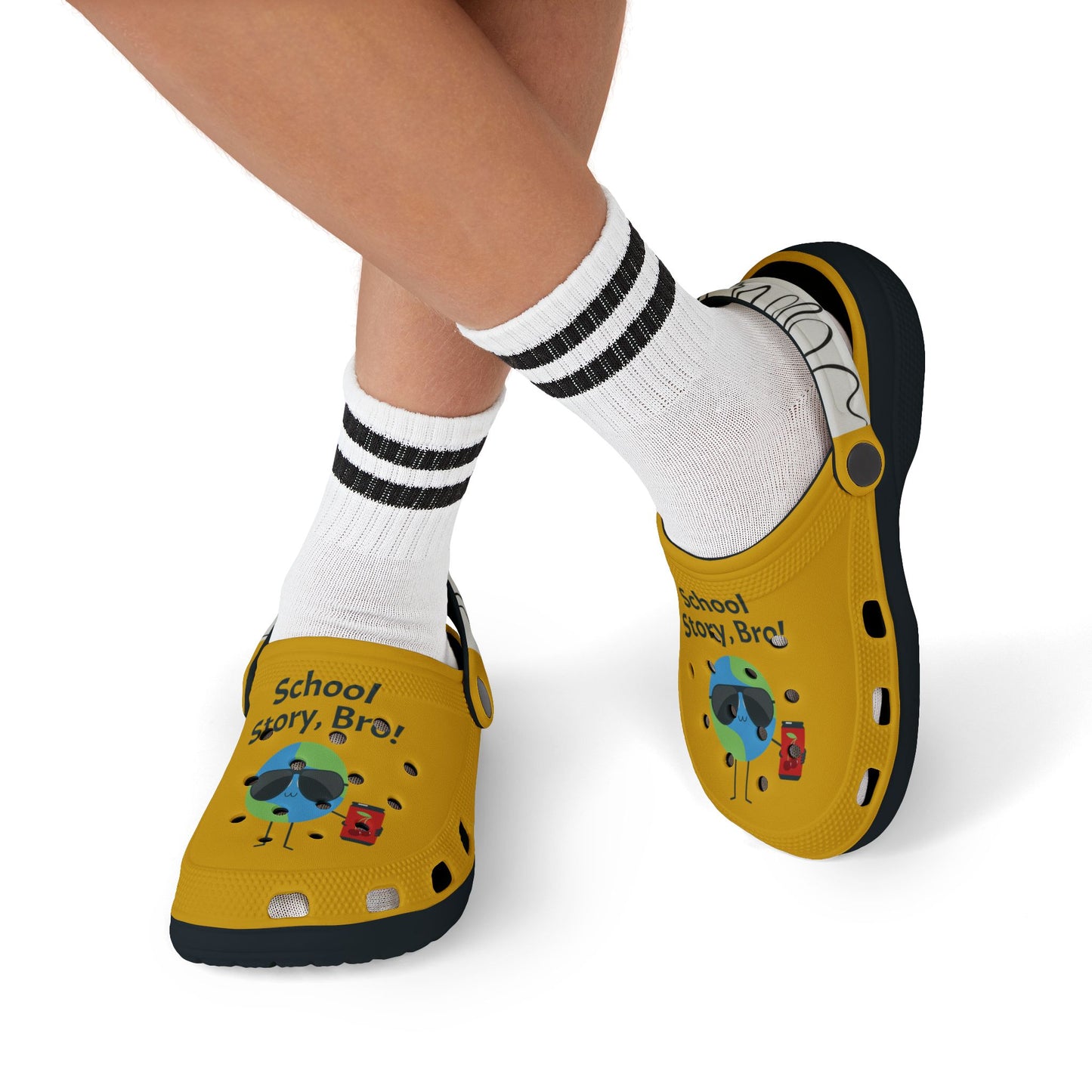 Kid's Yellow Drippy Slippys
