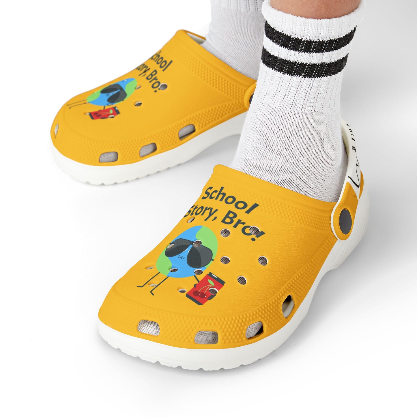 Kid's Yellow Drippy Slippys
