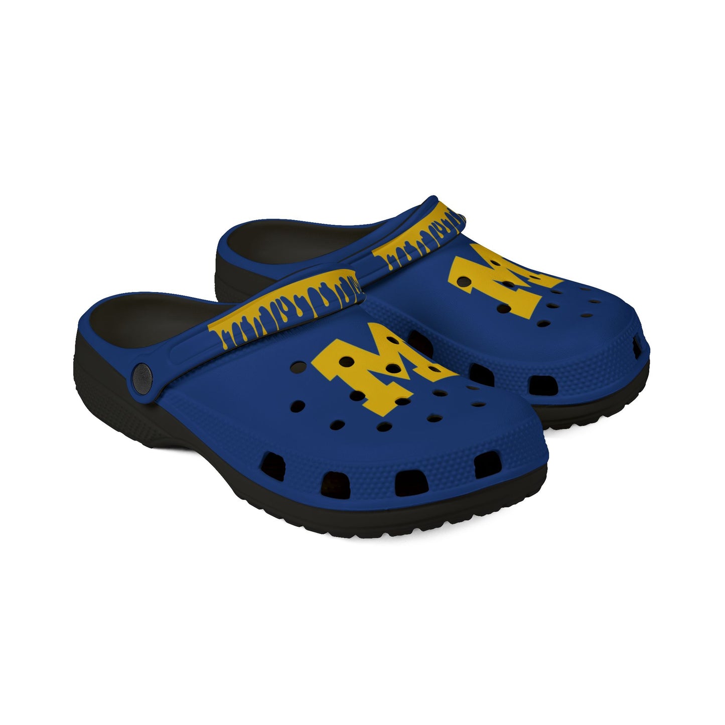 College Blue Drippy Wolverines
