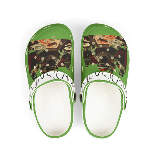 Kid's Green Drippy Turtles