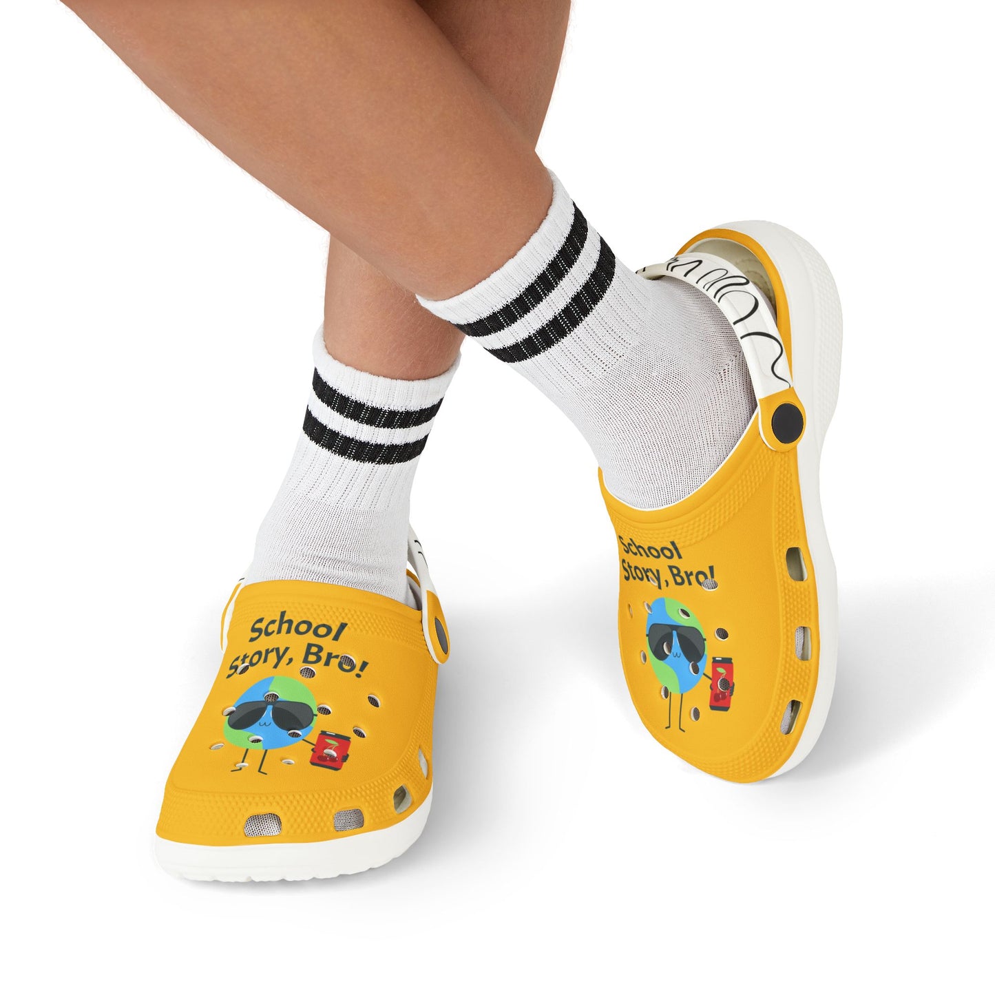 Kid's Yellow Drippy Slippys