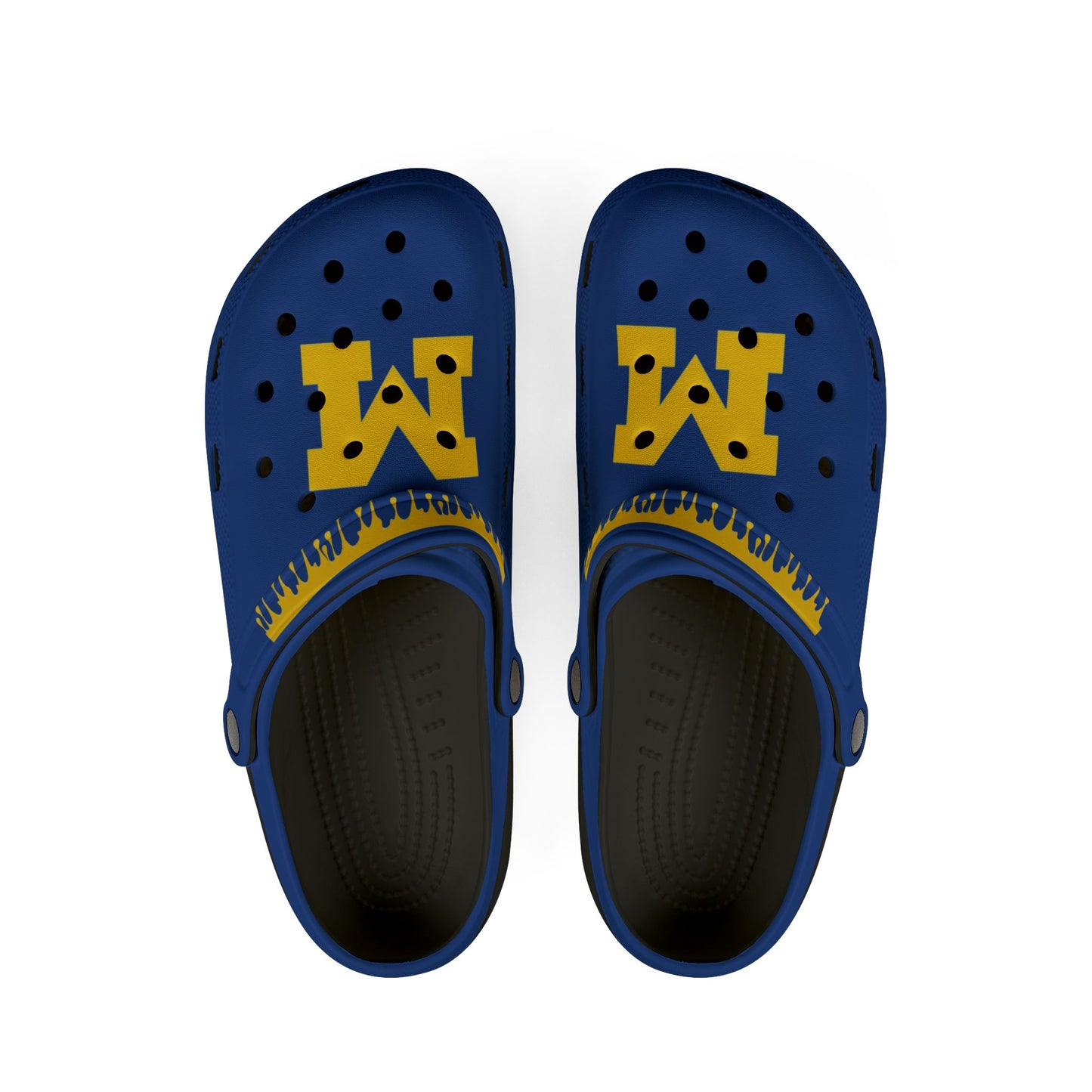 College Blue Drippy Wolverines