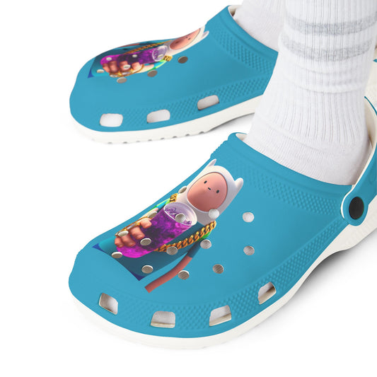Teal Drippy Fin’s