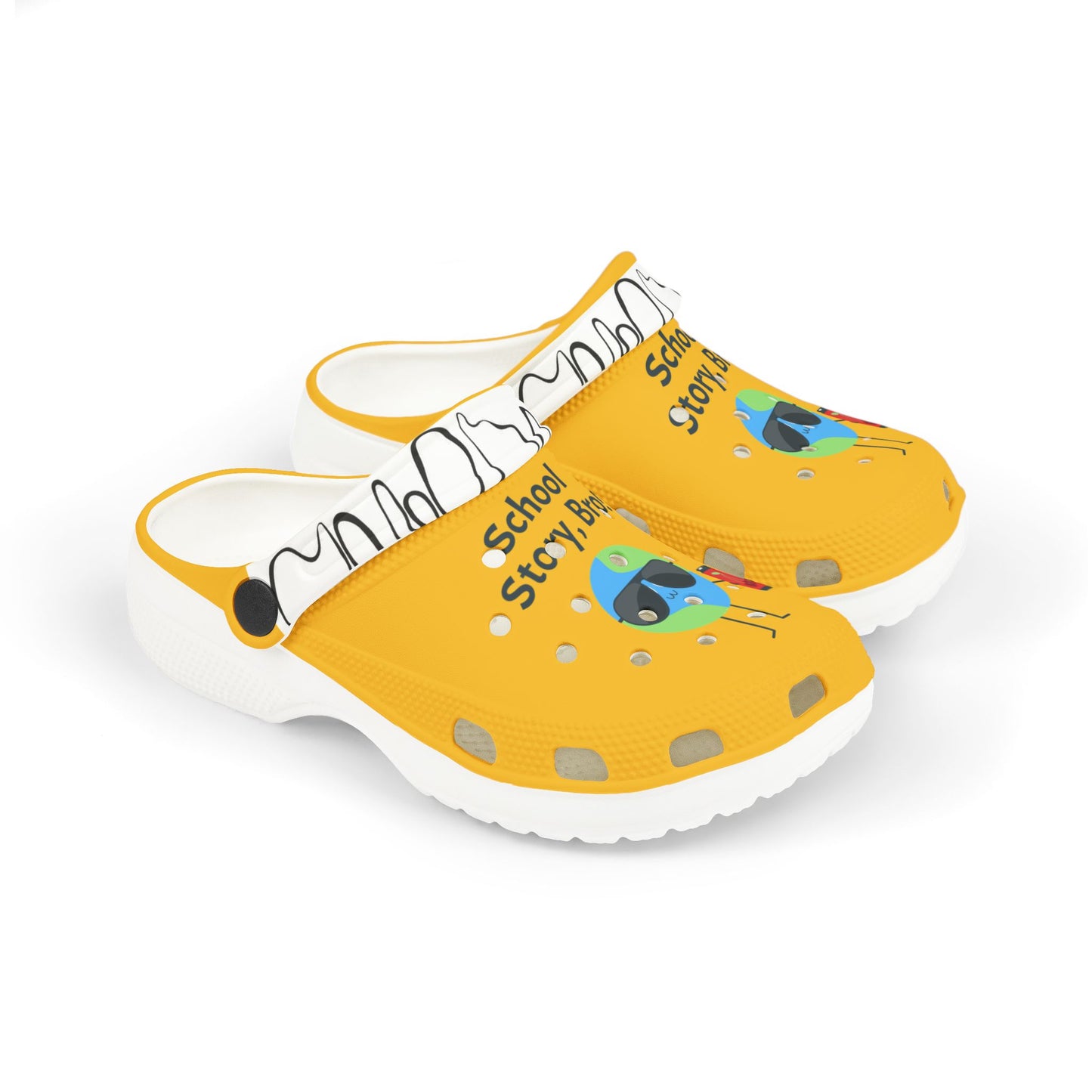 Kid's Yellow Drippy Slippys