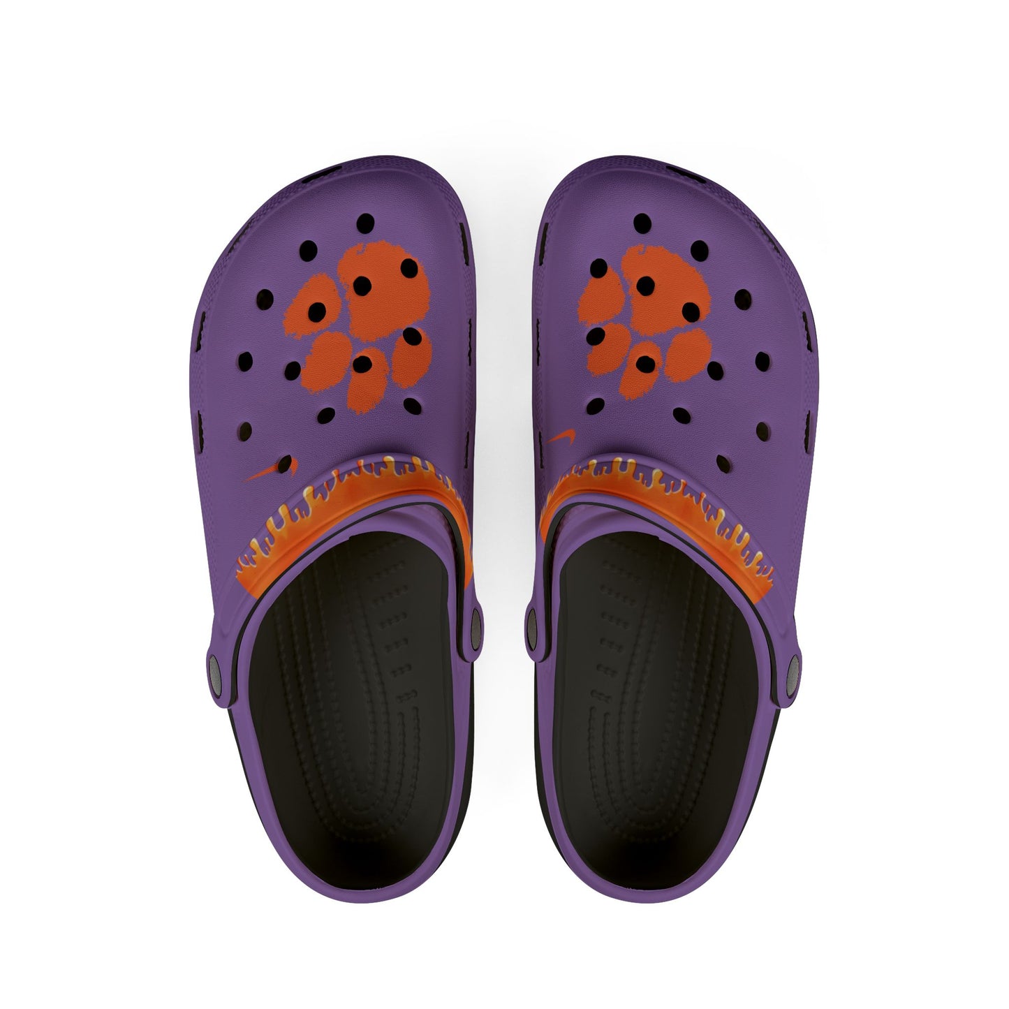 College Purple Drippy Clemson