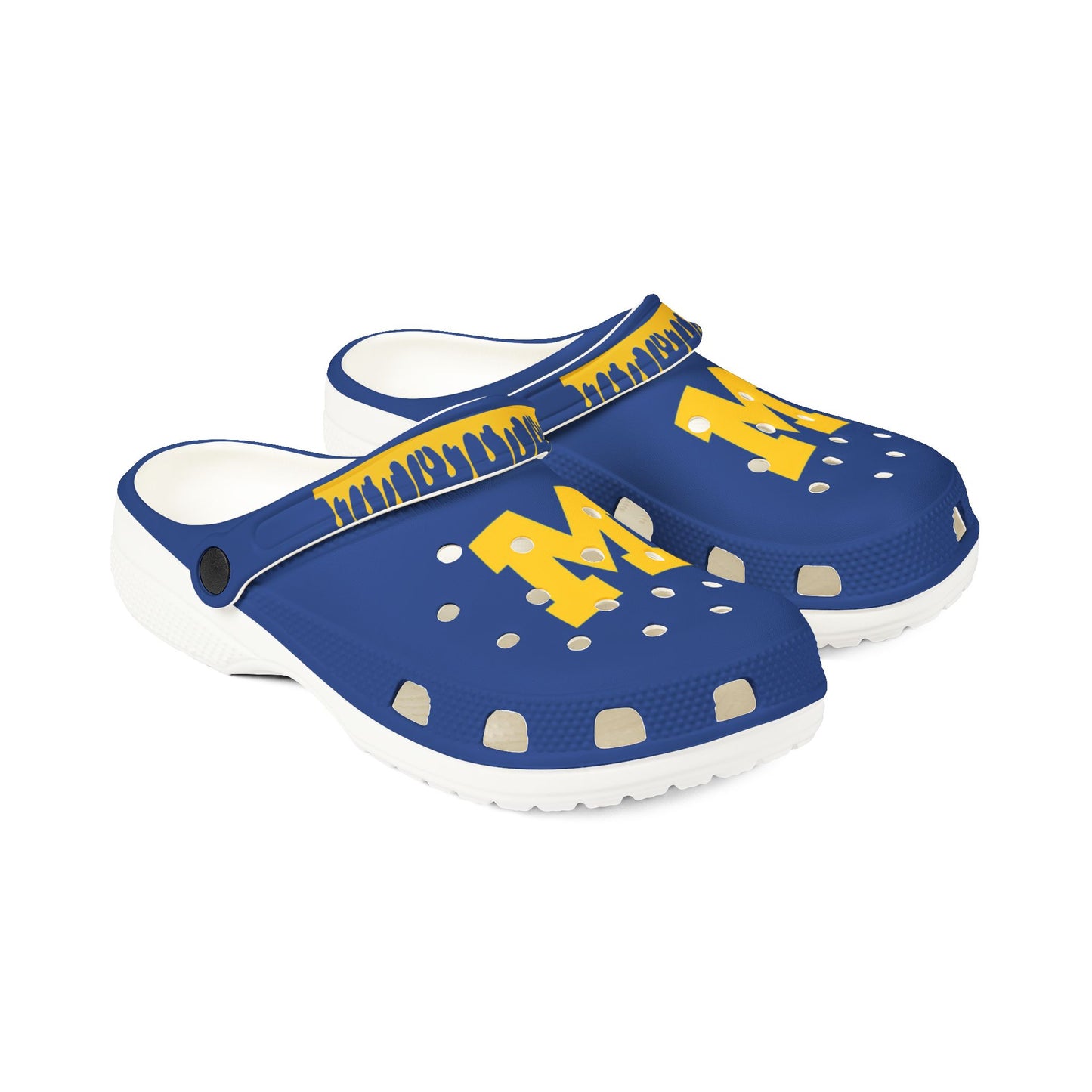 College Blue Drippy Wolverines