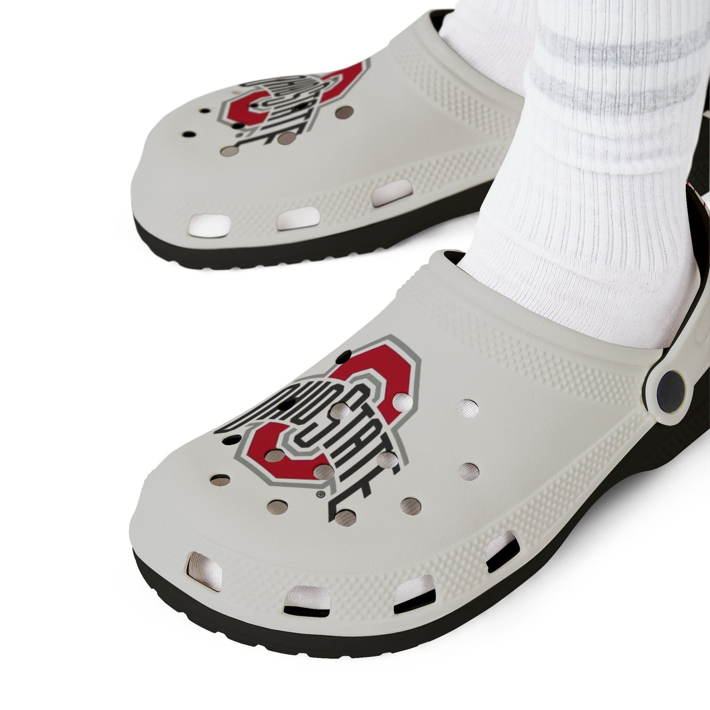 College White Drippy Buckeyes