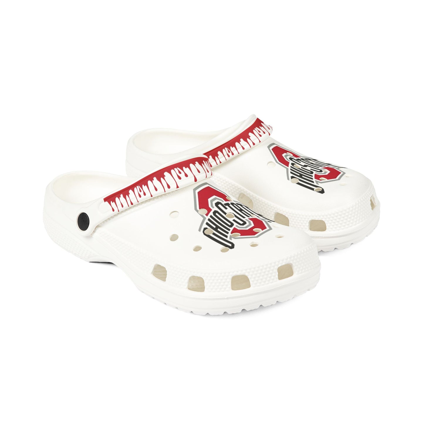 College White Drippy Buckeyes