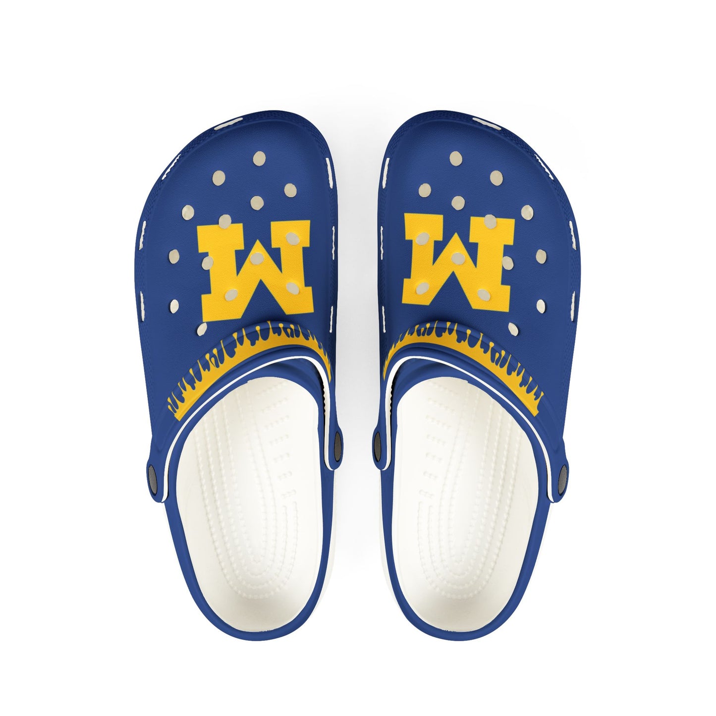 College Blue Drippy Wolverines