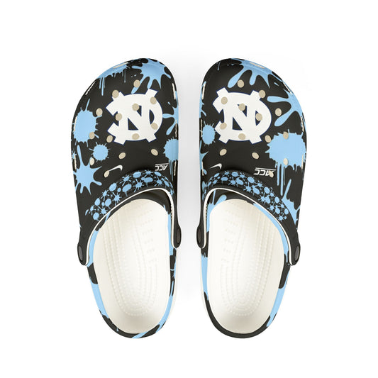 College Black Drippy Tar Heels