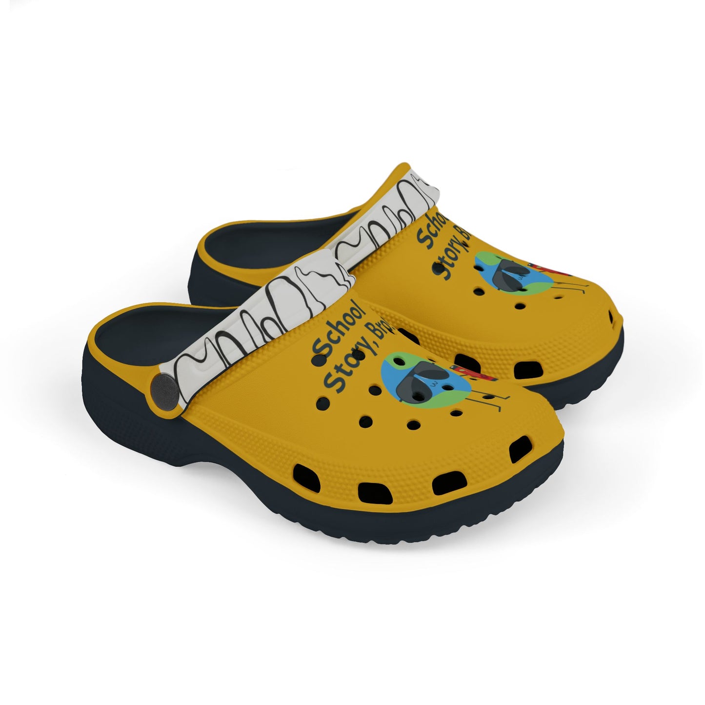 Kid's Yellow Drippy Slippys
