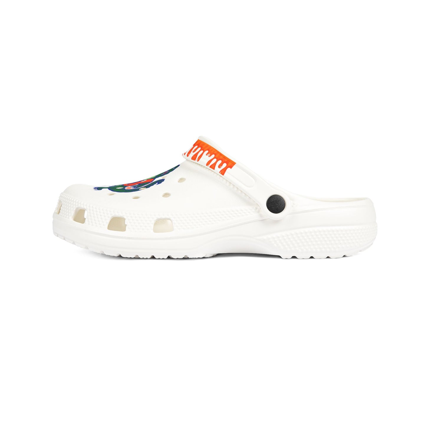 College White Drippy Gators