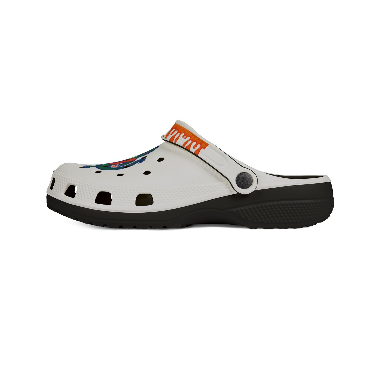 College White Drippy Gators
