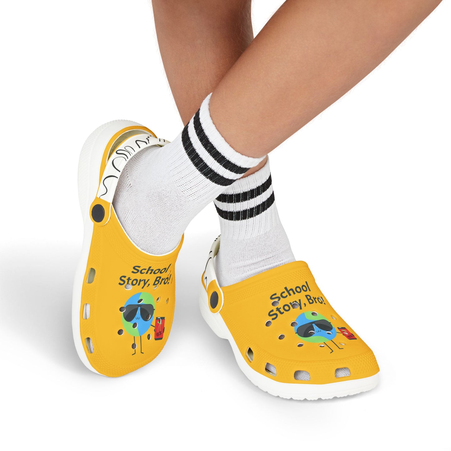 Kid's Yellow Drippy Slippys
