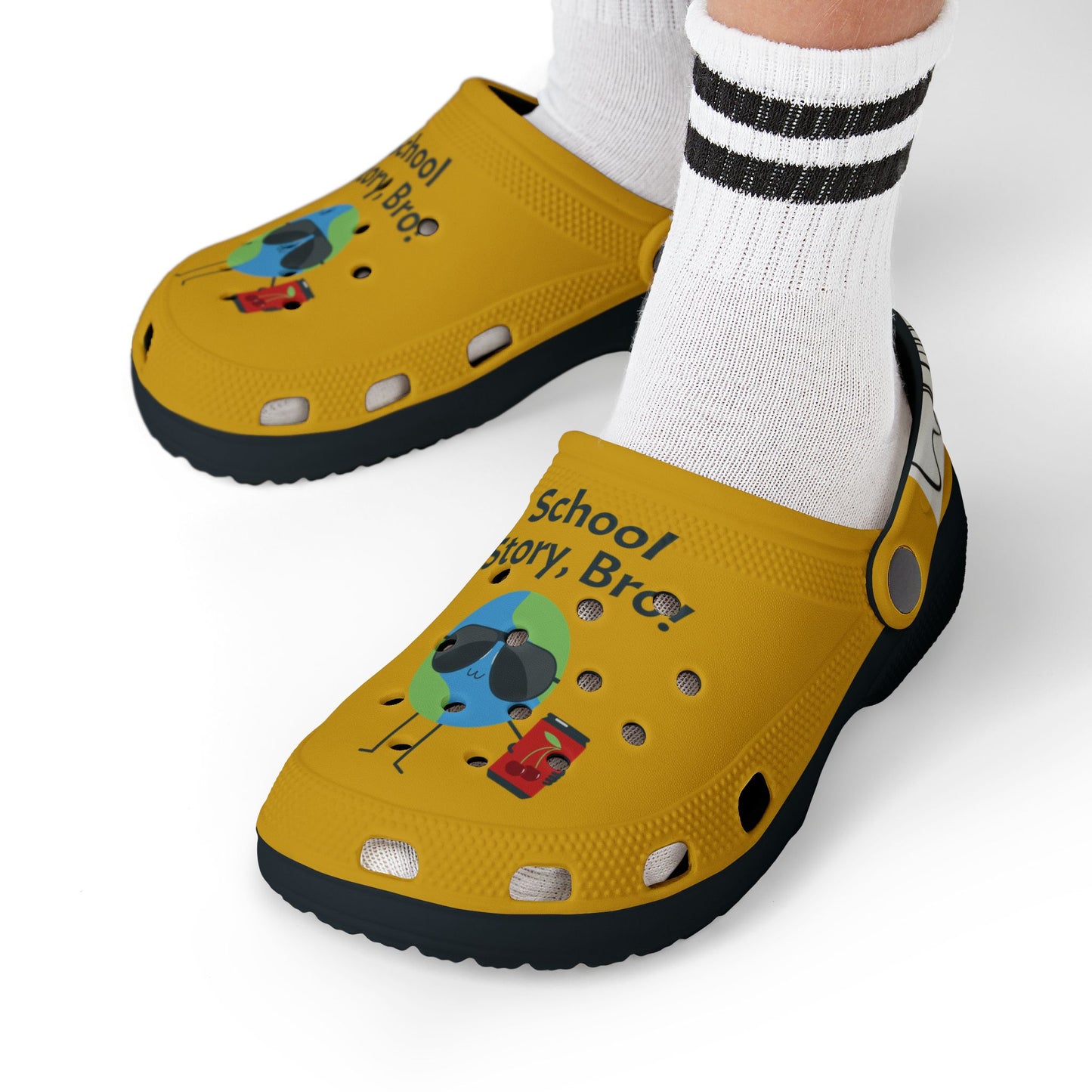 Kid's Yellow Drippy Slippys