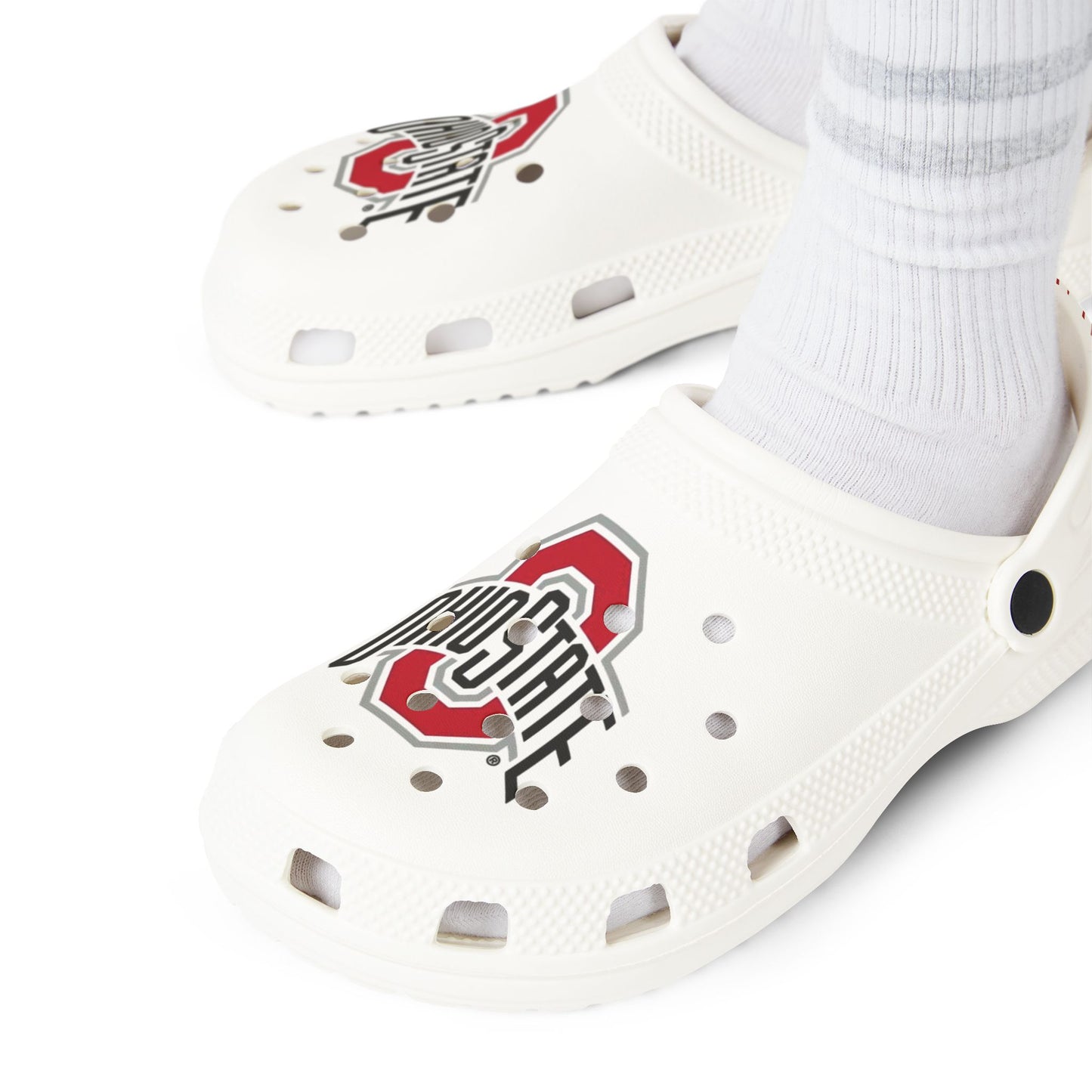 College White Drippy Buckeyes